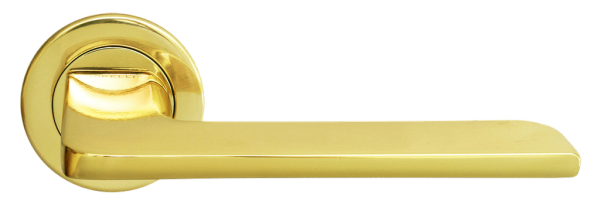 Дверные ручки MORELLI LUXURY NC-8 OTL (ROCK/СКАЛА) Цвет - Золото