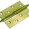 Петля MORELLI стальная разъемная с короной MS 100X70X2.5 L AB Цвет - Античная бронза