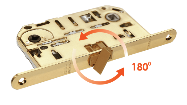 Защелка бесшумная сантехническая MORELLI Innovation IP WC PG Цвет - Золото