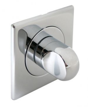 Завертка сантехническая MORELLI Luxury LUX-WC-S CSA/CRO  Цвет — Матовый хром/хром