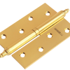 Петля MORELLI стальная разъемная с короной  MS 100X70X2.5 R PG Цвет - Золото