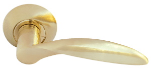 Дверные ручки MORELLI MH-07 SG "ПОРТАЛ" Цвет - Матовое золото