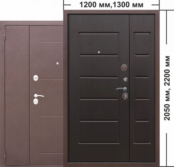 Гарда 7,5 Антик 1200*2050 Белый ясень, Венге, Венге Тобакко