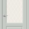 Неоклассик-33 Grey Matt White Сrystal 200*60